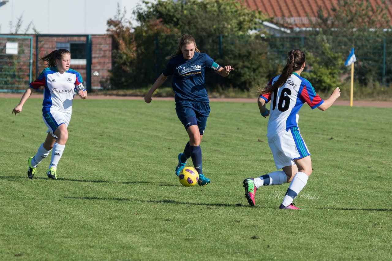 Bild 284 - B-Juniorinnen Krummesser SV - SV Henstedt Ulzburg : Ergebnis: 0:3